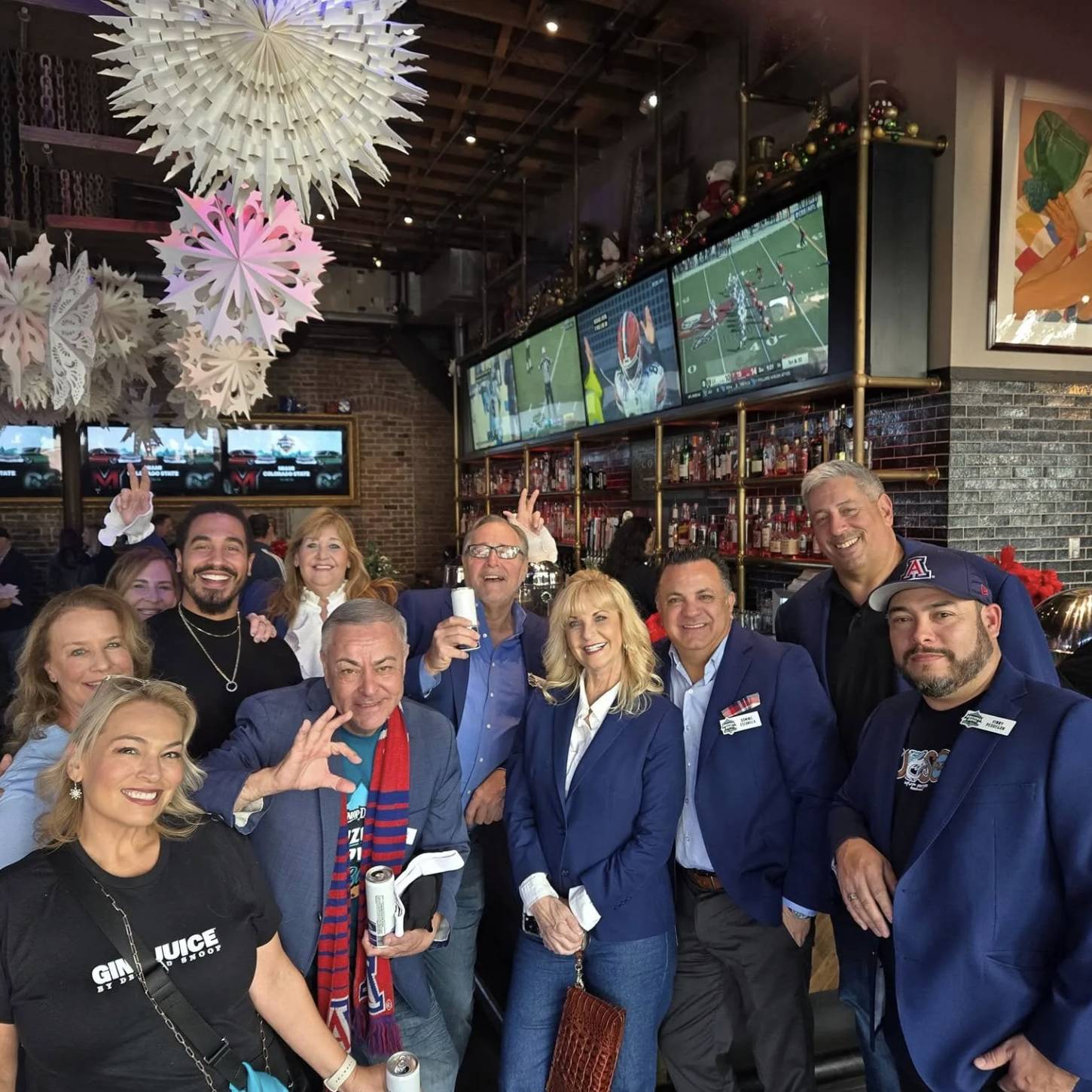 Blue Blazers members together in Tucson
